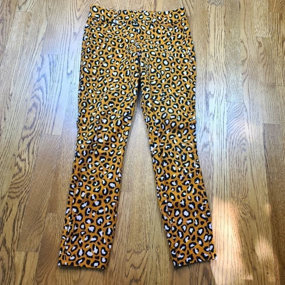 Old Navy Pixie Ankle Pants Leopard - image 3